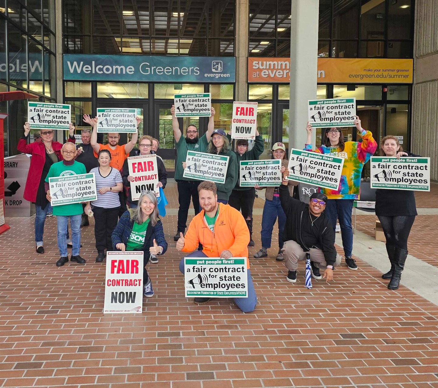 After months of negotiations, Washington state workers celebrate strong new contract 