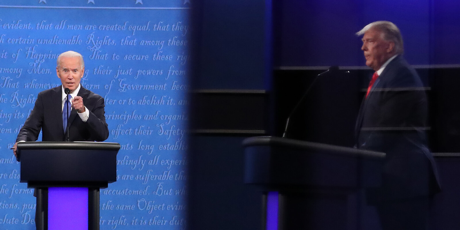 In final debate, Biden offers unity, clear path forward