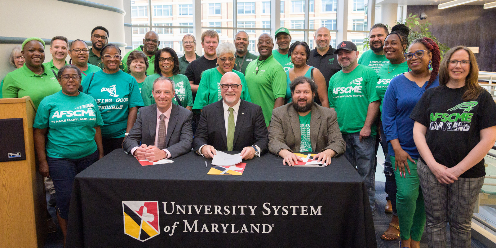 University System of Maryland workers overwhelmingly ratify historic, system-wide contract 