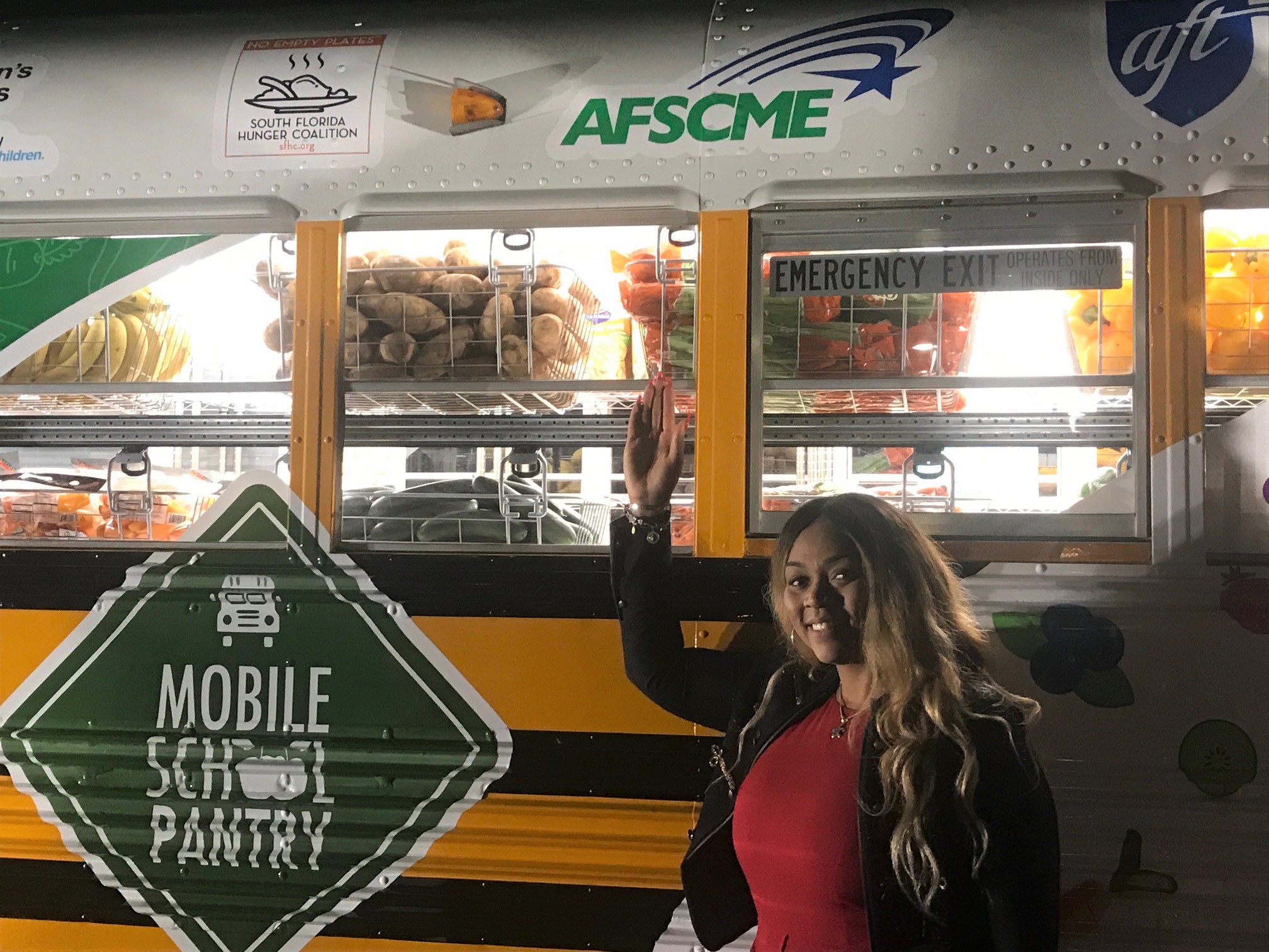 AFSCME Members Help Make the Wheels of a Unique Bus Go Round