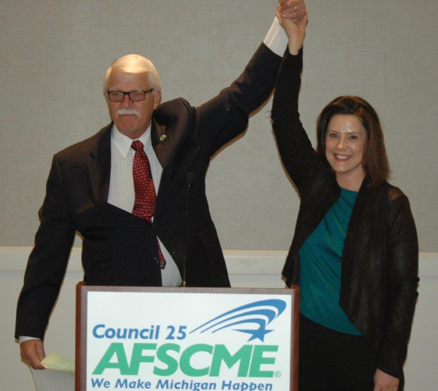 AFSCME Council 25 Endorses Whitmer for MI Governor