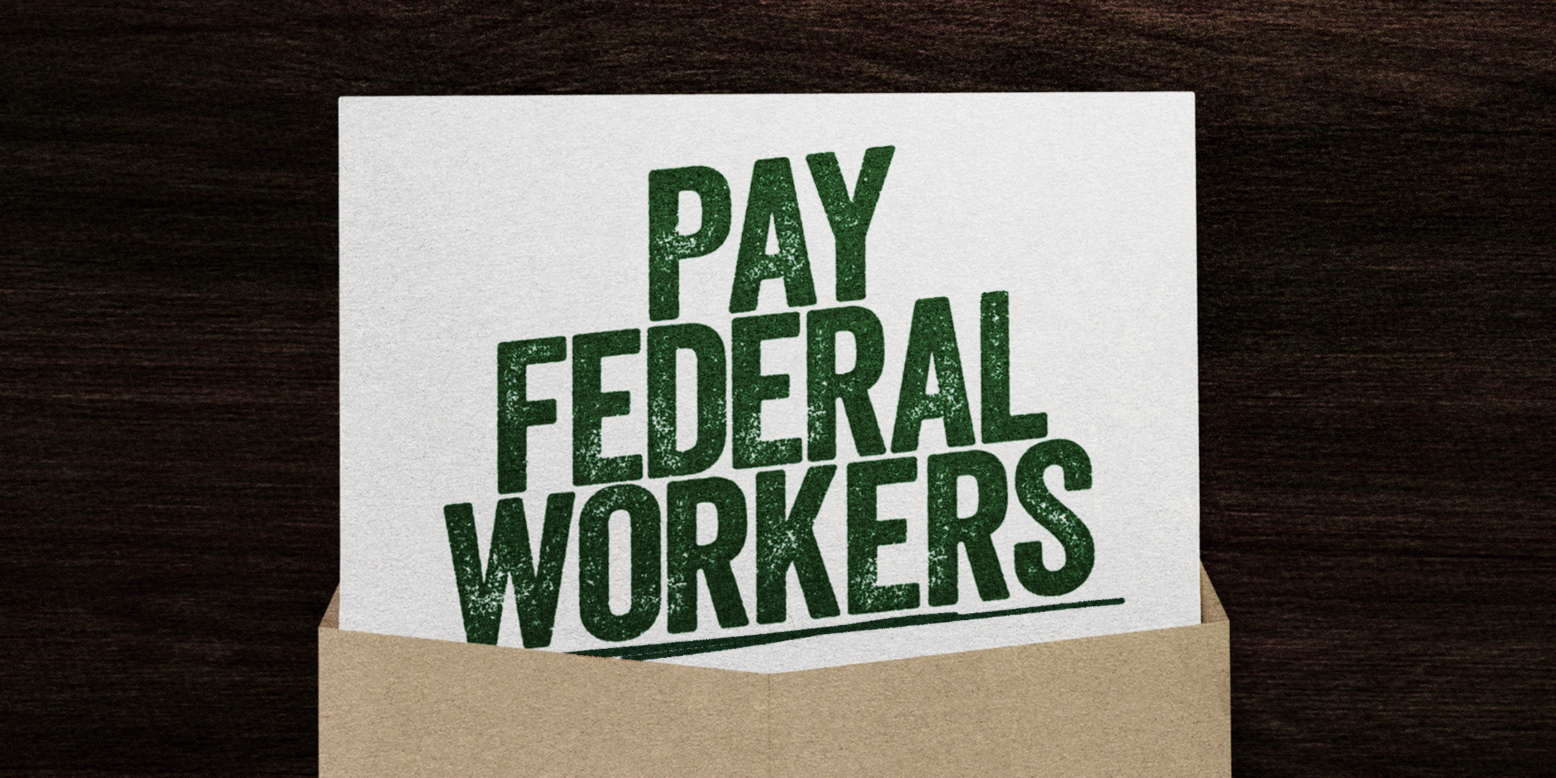 Exigimos pago retroactivo para trabajadores federales
